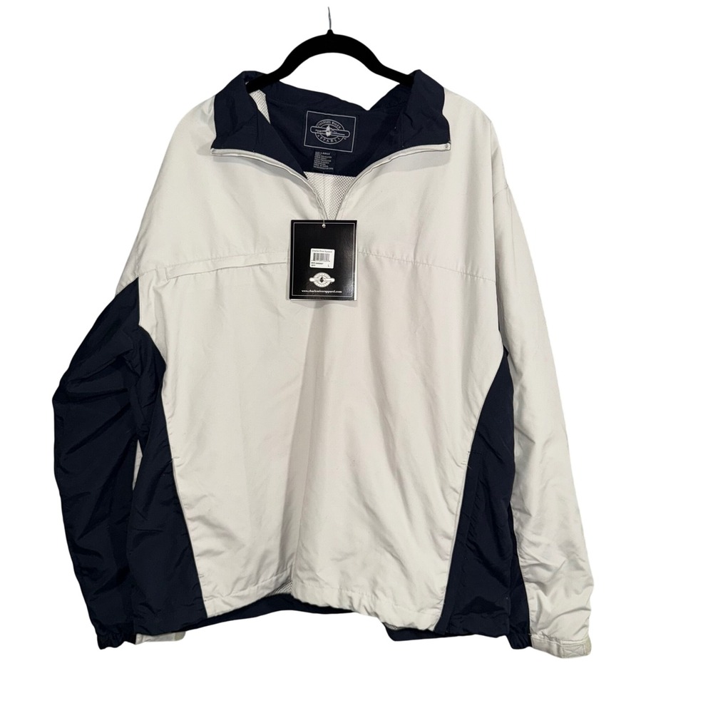 Charles River Apparel The Fairway Windshirt 9741 Half Zip Jacket Men's L